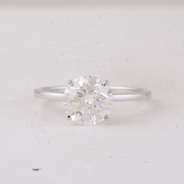 2.05 Carats Lab Grown Diamond 14K Gold Ring