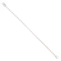 3.97 Ct Oval Lab Grown Diamond 14K Gold Bracelet