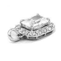 2.43 Carats Lab Grown Diamond 14K Gold Pendant