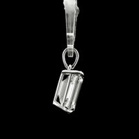 7.05 Carats Lab Grown Diamond 14K Gold Pendant