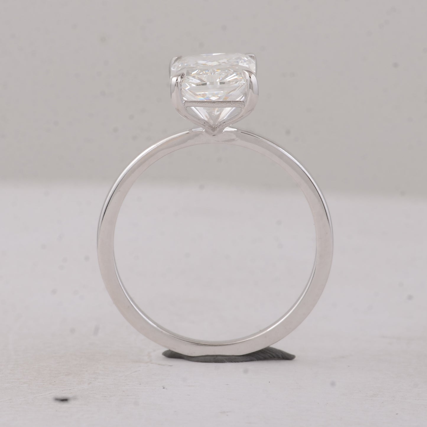 3.06 Carats Lab Grown Diamond 14K Gold Ring