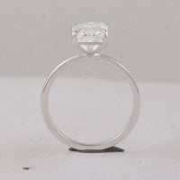 3.06 Carats Lab Grown Diamond 14K Gold Ring