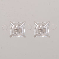 4.06 Carats Lab Grown Diamond 14K Gold Earrings