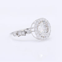 2.75 Carats Lab Grown Diamond 14K Gold Ring