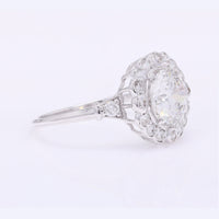 2.50 Carats Lab Grown Diamond 14K Gold Ring
