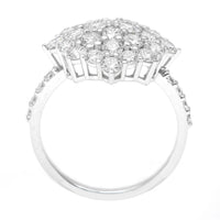 2.10 Carats Lab Grown Diamond 14K Gold Ring
