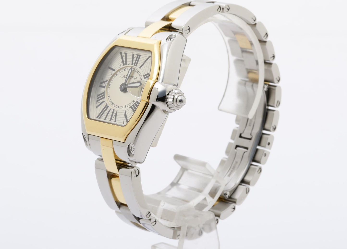 Cartier - W62026Y4 - Roadster SM Date Silver SS/YG