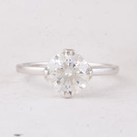 2.03 Carats Lab Grown Diamond 14K Gold Ring