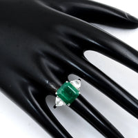 6.00 Carat Natural Beryl Emerald 14K Gold Ring