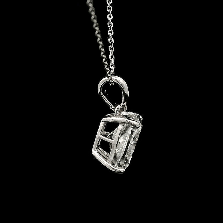 2.03 Carats Lab Grown Diamond 14K Gold Pendant