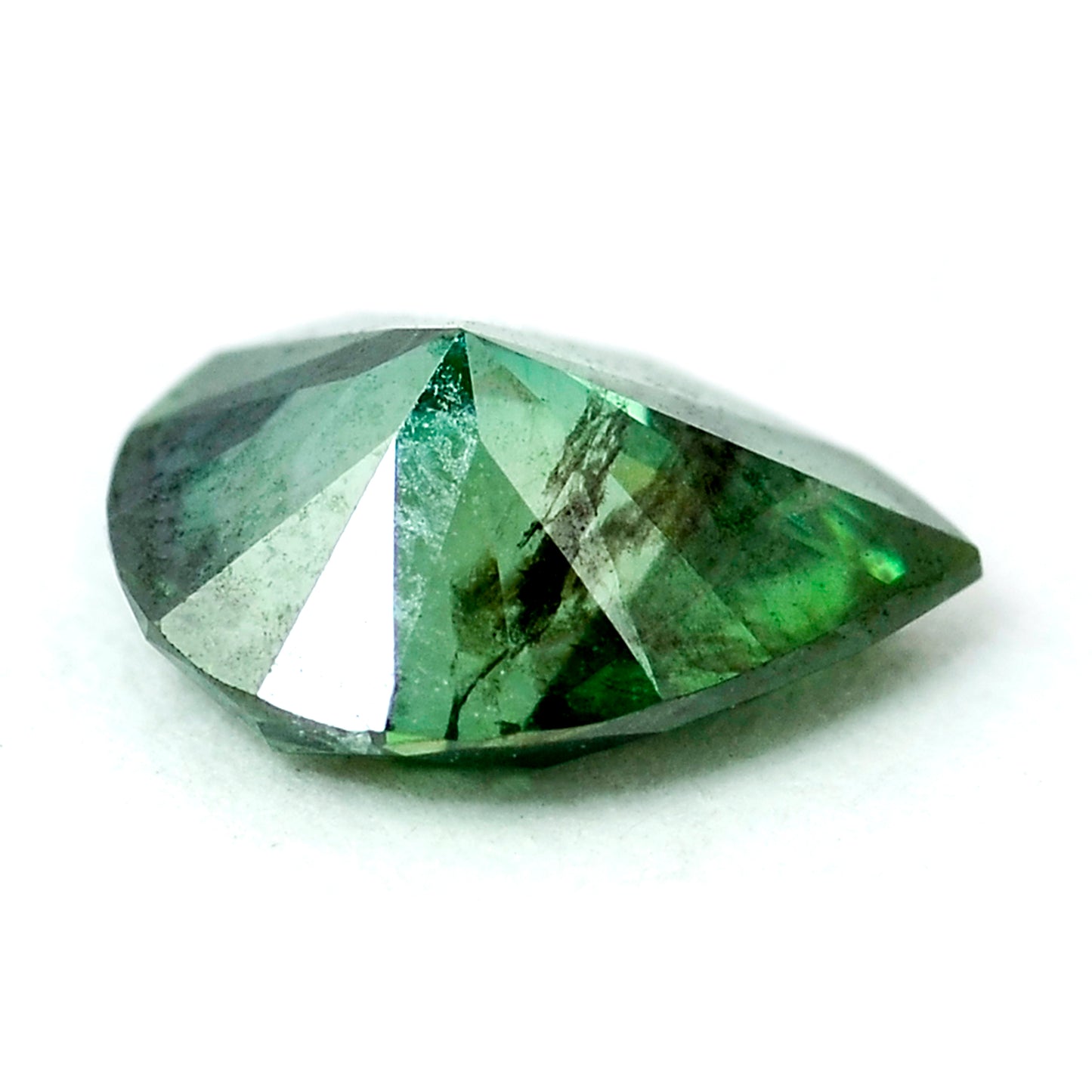 0.51 Green Diamond Pear Loose Diamond