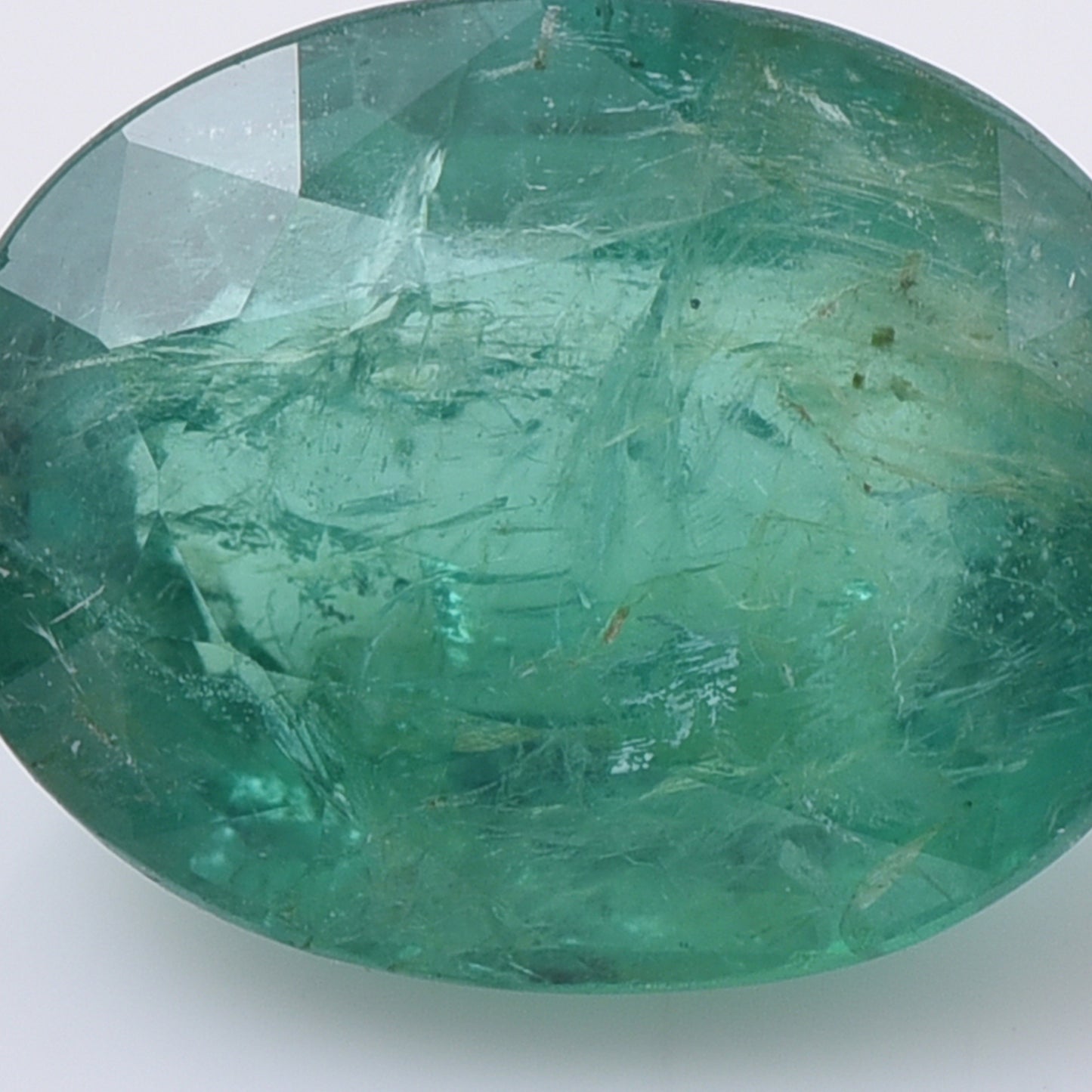 2.29 Natural Beryl Emerald Oval Mixed Cut Gemstone