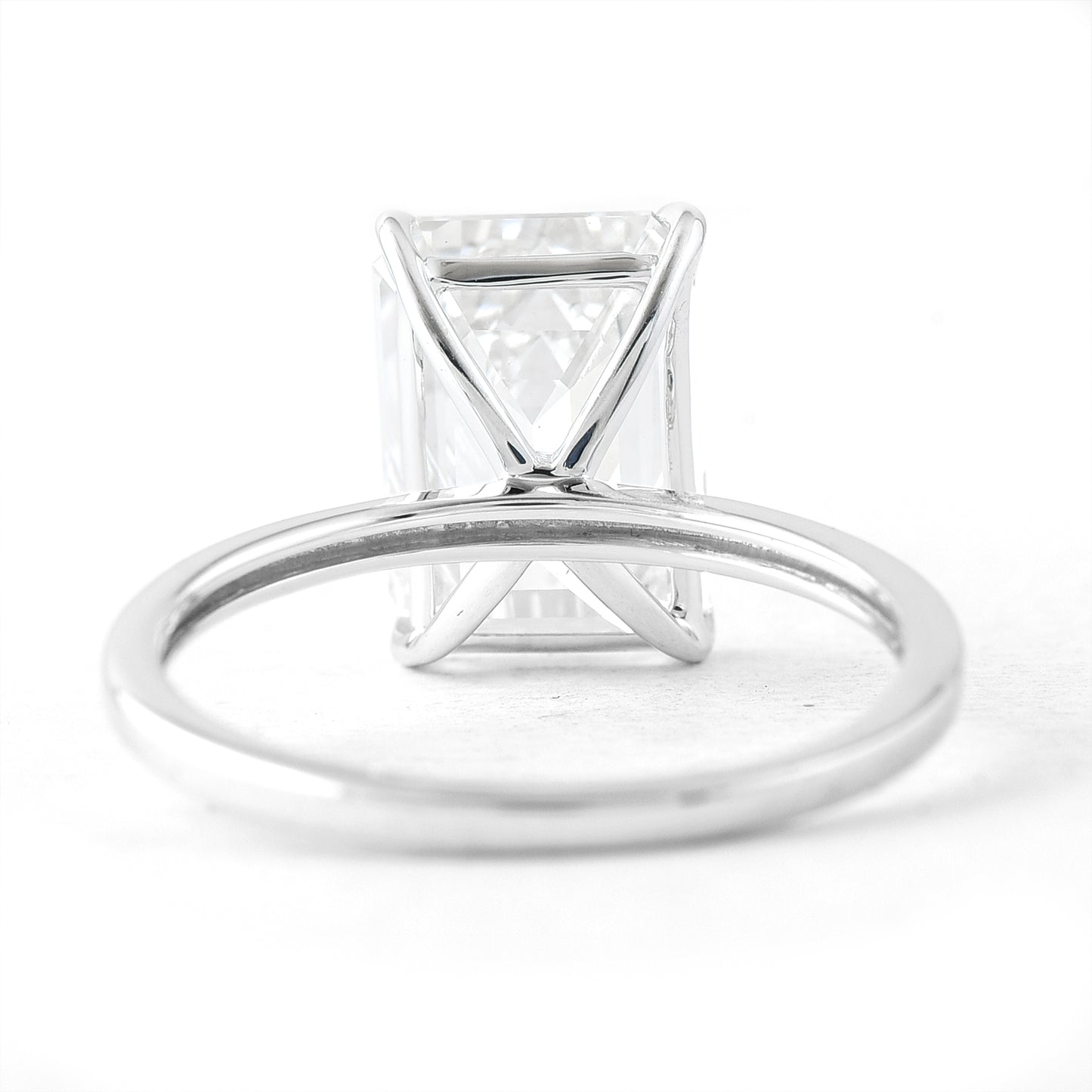5.06 Carats Lab Grown Diamond 14K Gold Ring