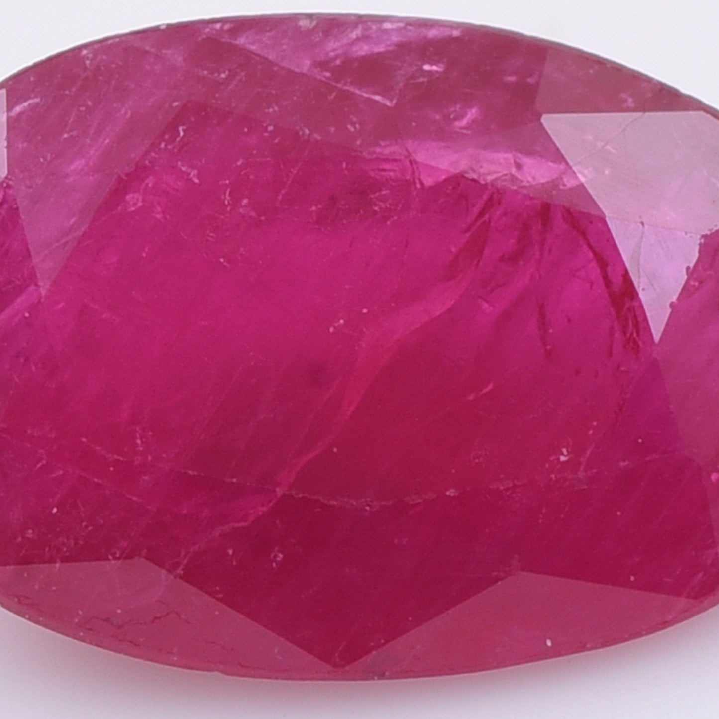 1.9 Natural Corundum Ruby Oval Mixed Cut Gemstone