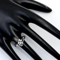 0.00 Ct Plain 925 Sterling Silver Ring