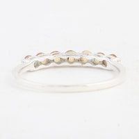 0.55 Ct Round Citrine 925 Sterling Silver Ring