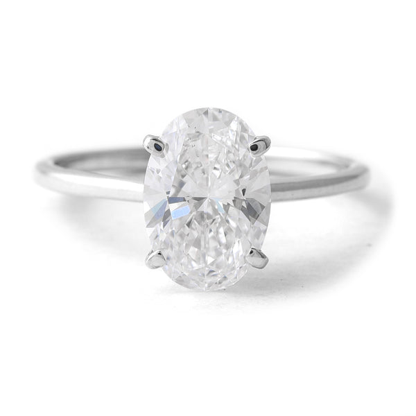 2.07 Carats Lab Grown Diamond 14K Gold Ring