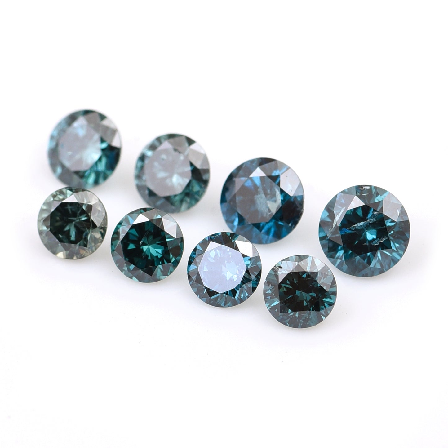 1.03 Blue Diamond Round Loose Diamond