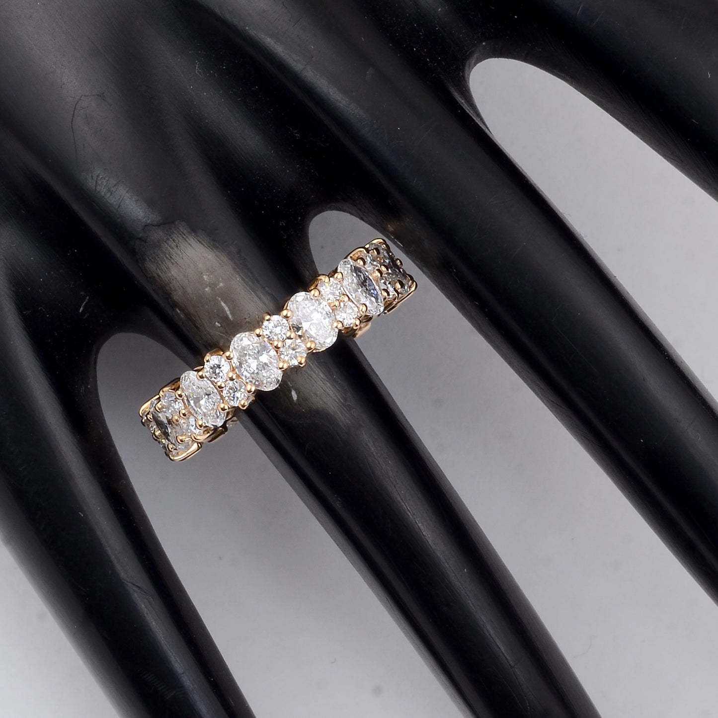 2.92 Carats Lab Grown Diamond 14K Gold Ring