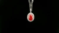 2.41 Carats Pink Lab Grown Diamond 14K Gold Pendant