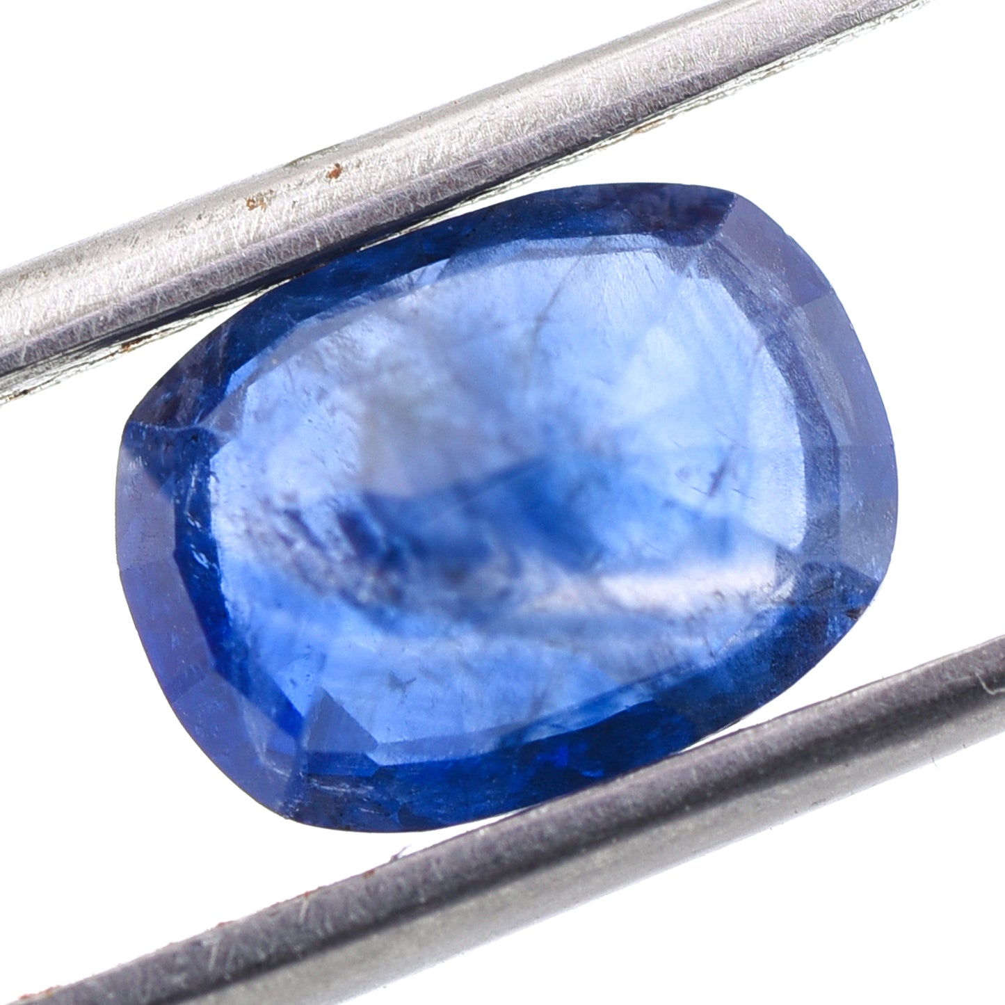 2.45 Natural Corundum Sapphire Rectangular Cushion Mixed Cut Gemstone