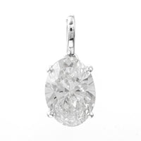 2.02 Carats Lab Grown Diamond 14K Gold Pendant