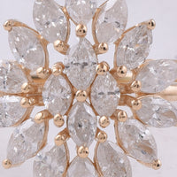 1.02 Ct Marquise Natural Diamond 14K Gold Ring