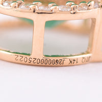 2.25 Ct Pear Mixed Cut Natural Emerald 14K Gold Pendant