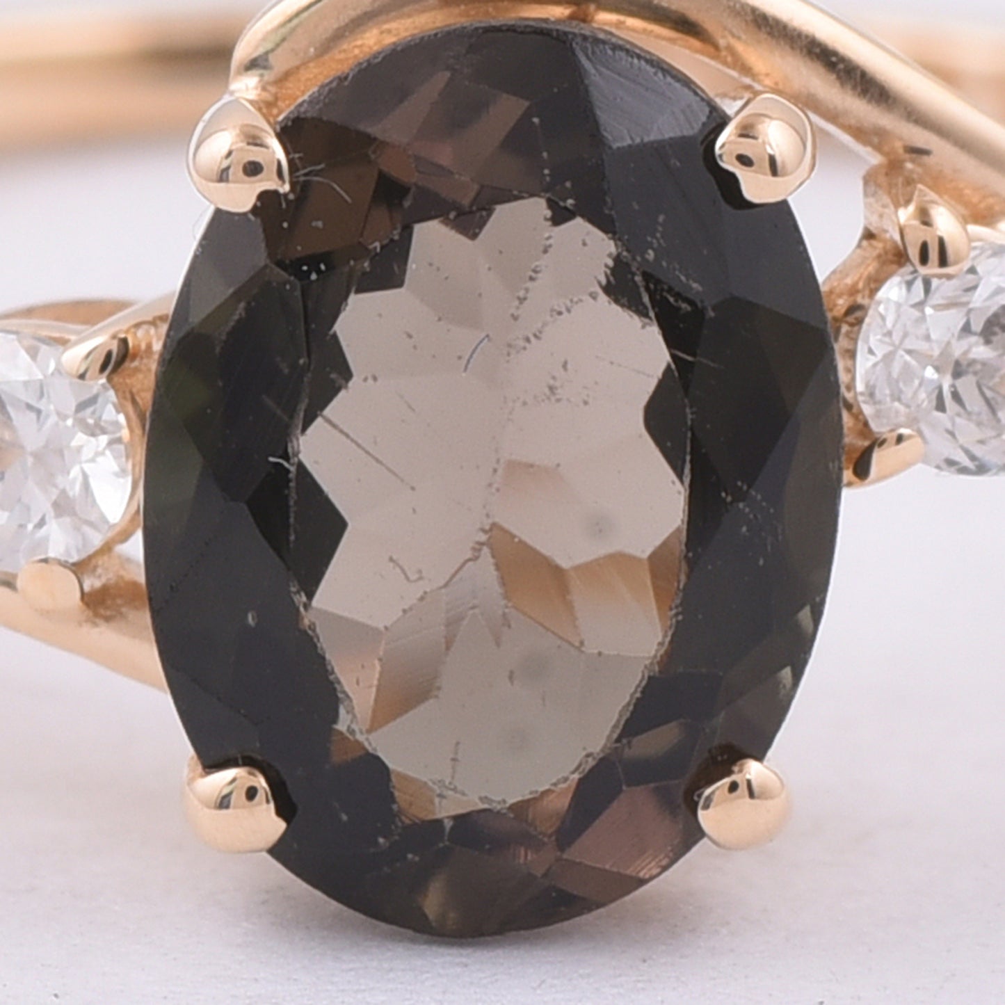 1.40 Ct Oval Natural Tourmaline 14K Gold Ring