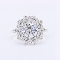 2.77 Carats Lab Grown Diamond 14K Gold Ring
