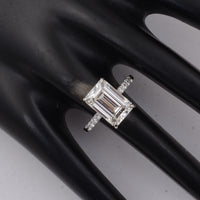 4.77 Carats Lab Grown Diamond 14K Gold Ring