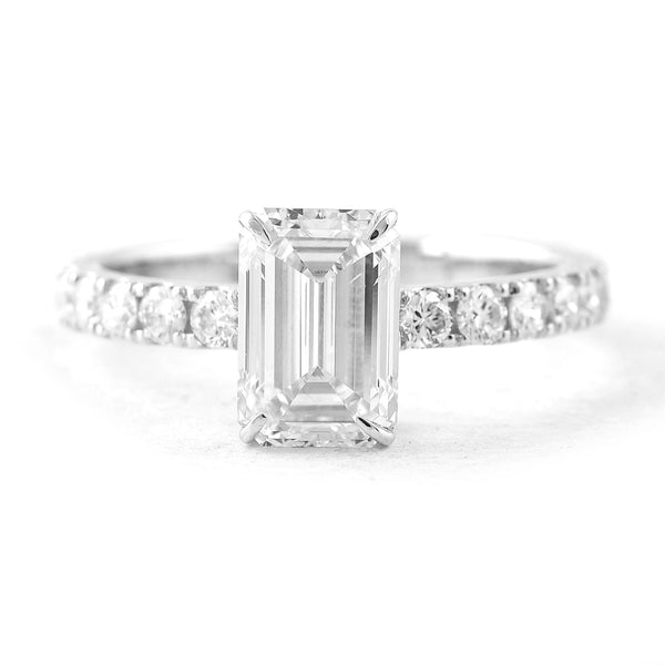 2.35 Carats Lab Grown Diamond 14K Gold Ring