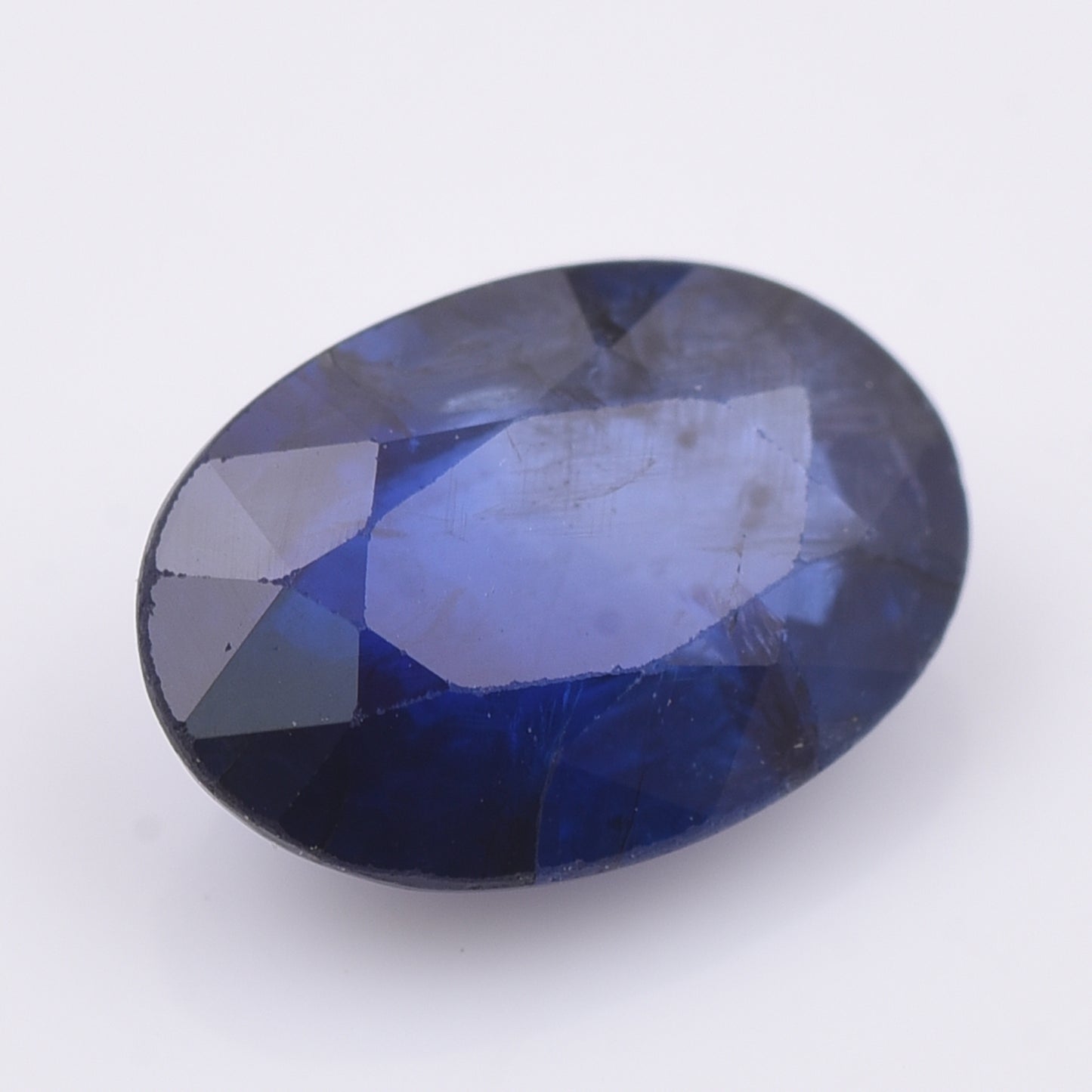 1.75 Natural Corundum Sapphire Oval Mixed Cut Gemstone