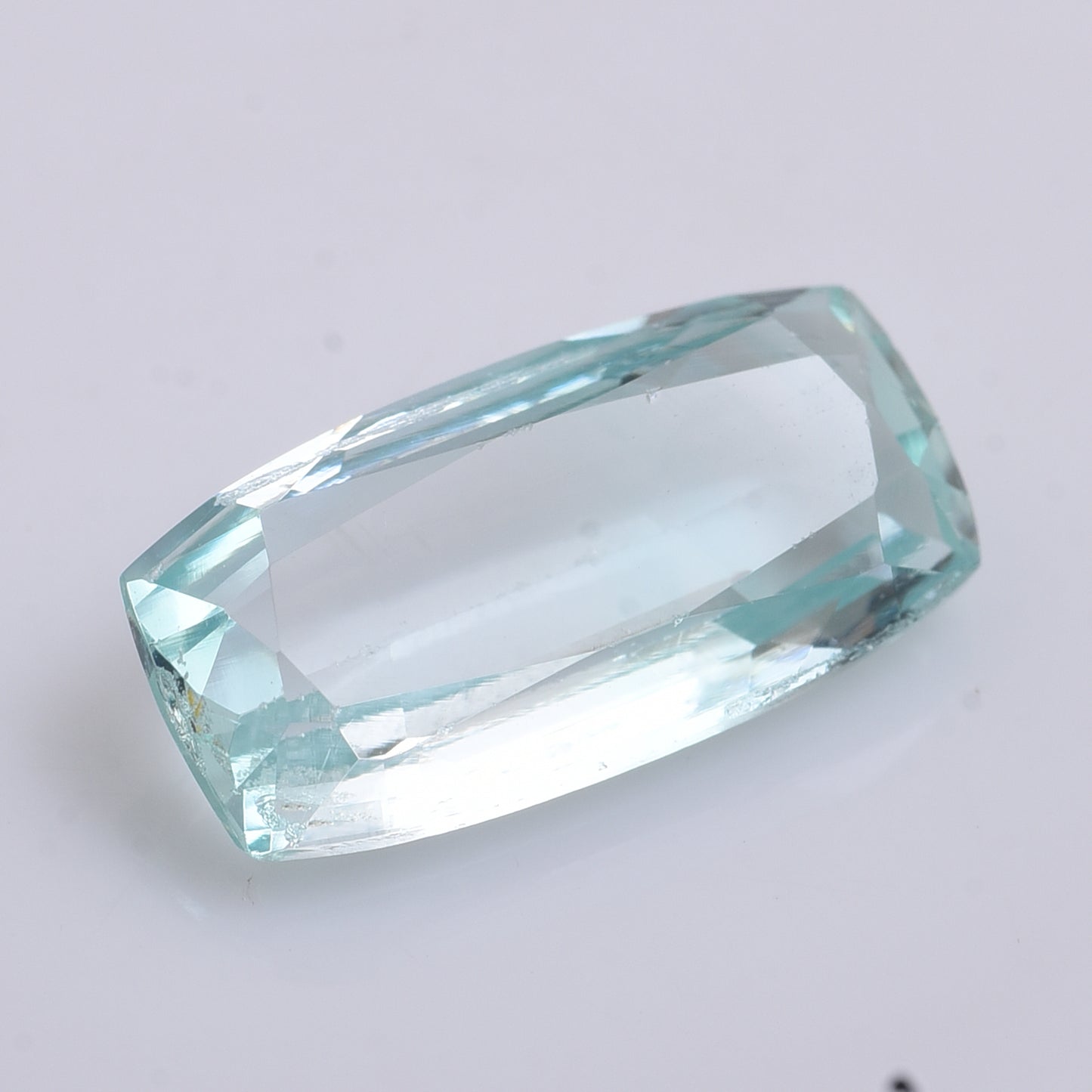 3.22 Natural Beryl Emerald Rectangular Cushion Mixed Cut Gemstone