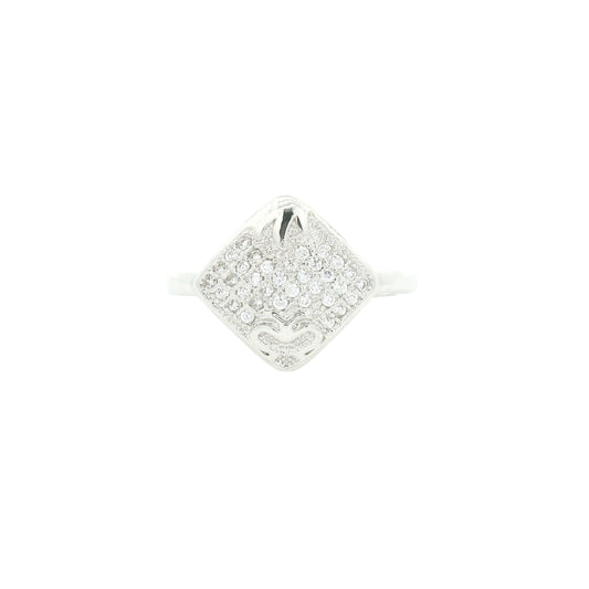 1.36 Ct Cubic Zirconia 925 Sterling Silver Ring