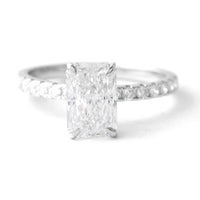 2.84 Carats Lab Grown Diamond 14K Gold Ring