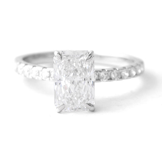 2.84 Carats Lab Grown Diamond 14K Gold Ring