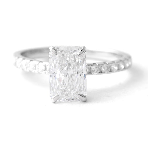 2.84 Carats Lab Grown Diamond 14K Gold Ring