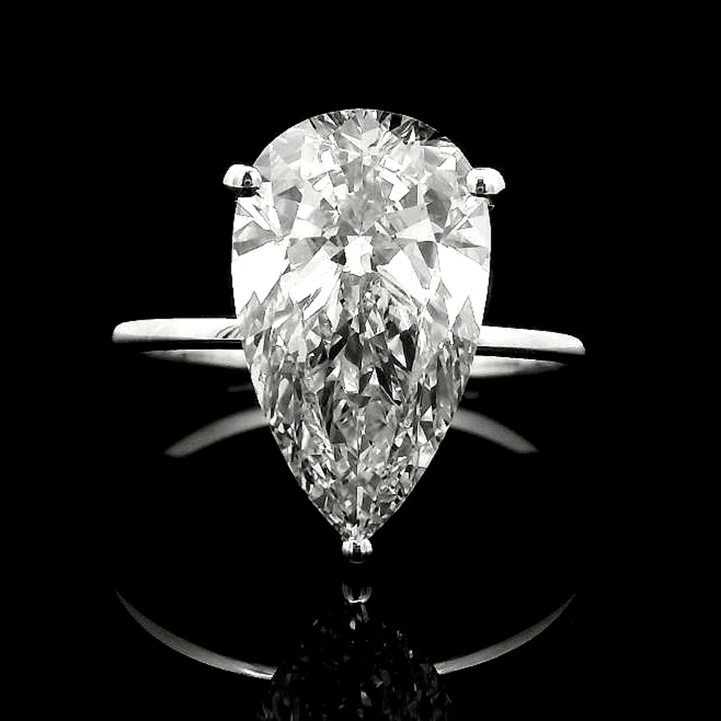 4.51 Carats Lab Grown Diamond 14K Gold Ring