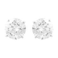 3.11 Carats Lab Grown Diamond 14K Gold Earrings