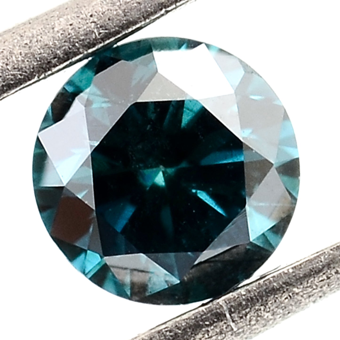 0.73 Blue Diamond Round Loose Gemstone