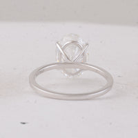 3.07 Carats Lab Grown Diamond 14K Gold Ring
