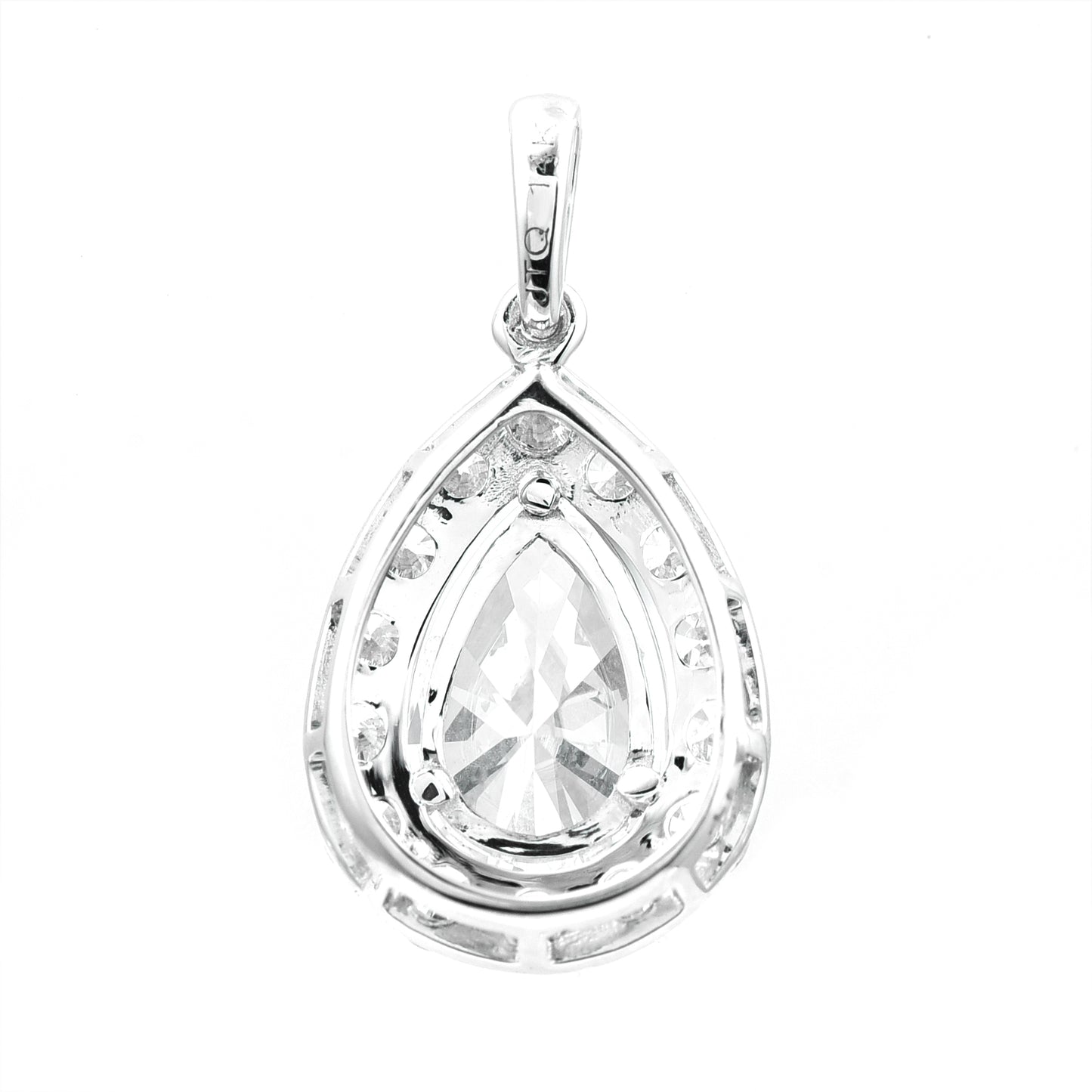 2.11 Carats Lab Grown Diamond 14K Gold Pendant