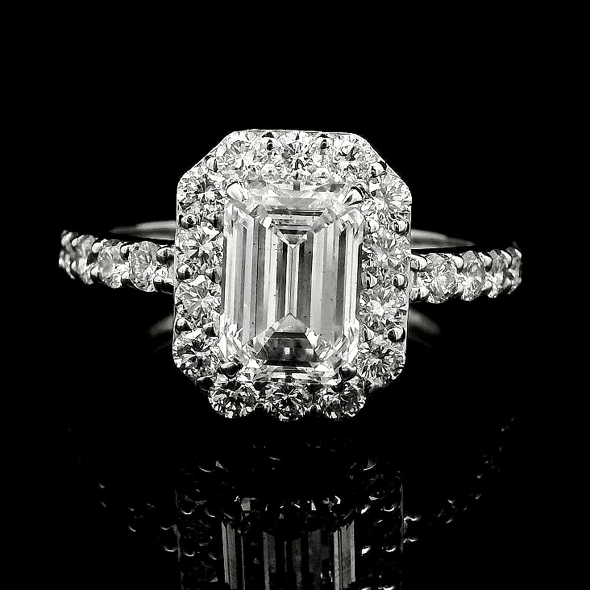 2.78 Carats Lab Grown Diamond 14K Gold Ring