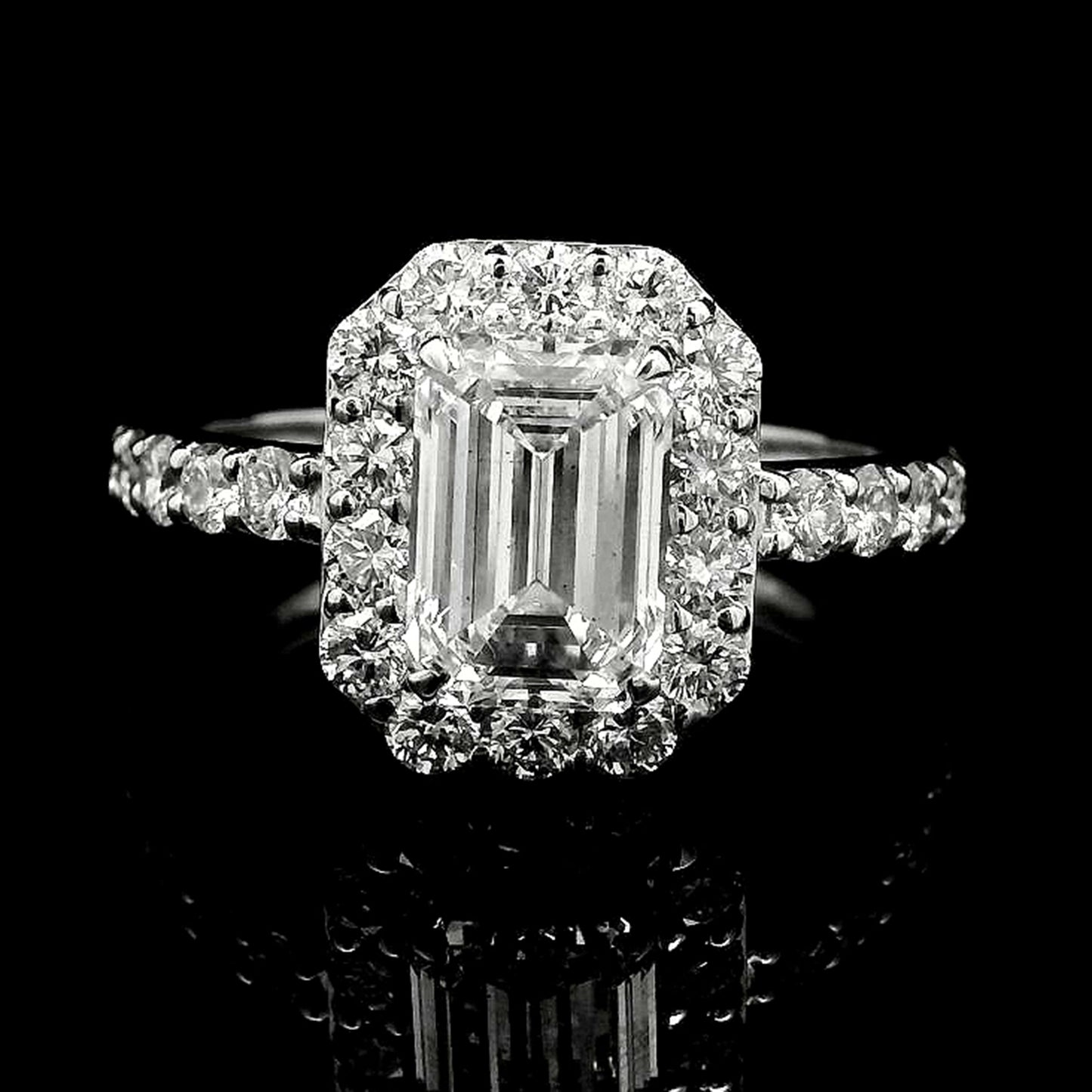 2.78 Carats Lab Grown Diamond 14K Gold Ring