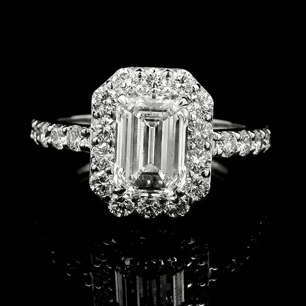 2.78 Carats Lab Grown Diamond 14K Gold Ring