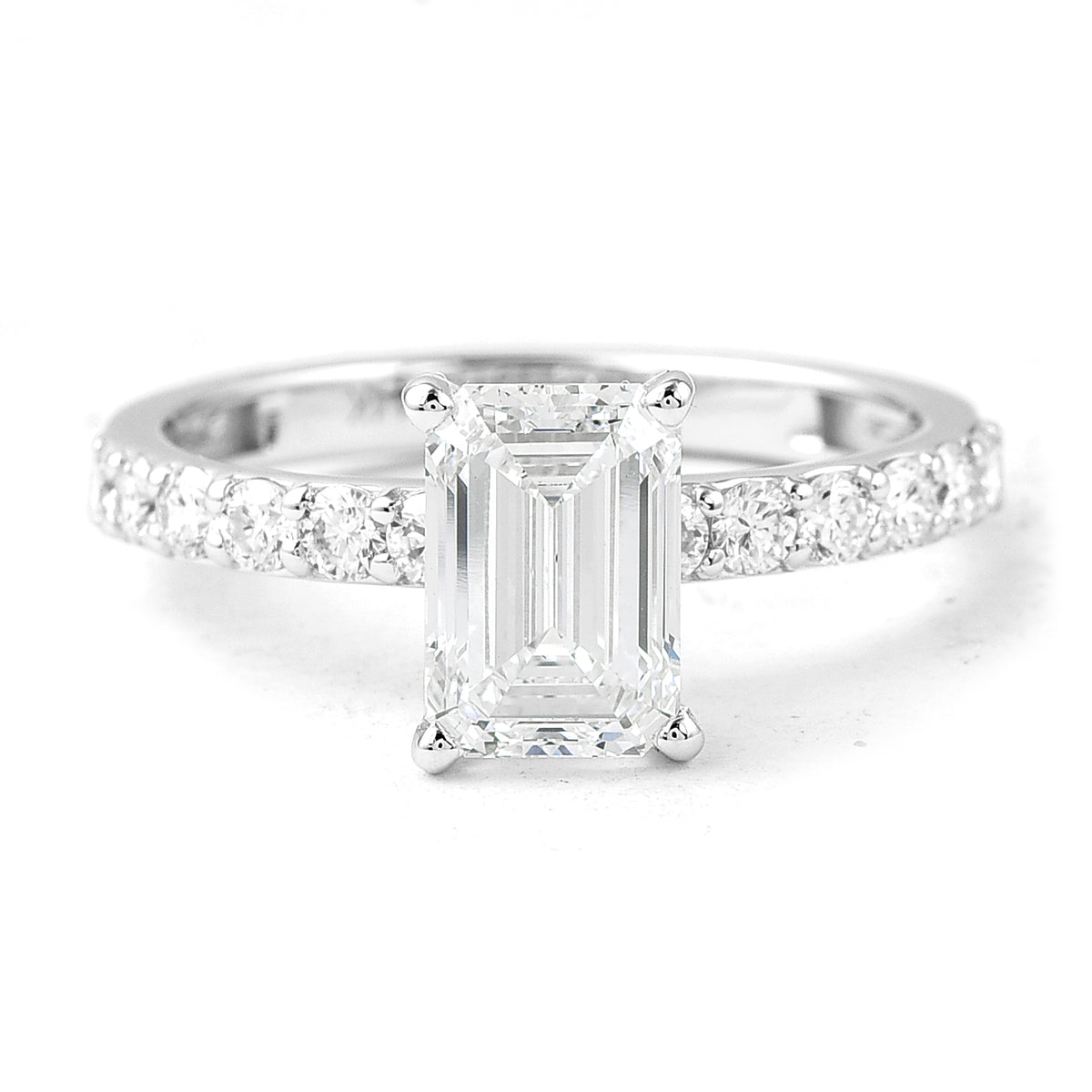 2.28 Carats Lab Grown Diamond 14K Gold Ring