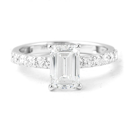 2.28 Carats Lab Grown Diamond 14K Gold Ring