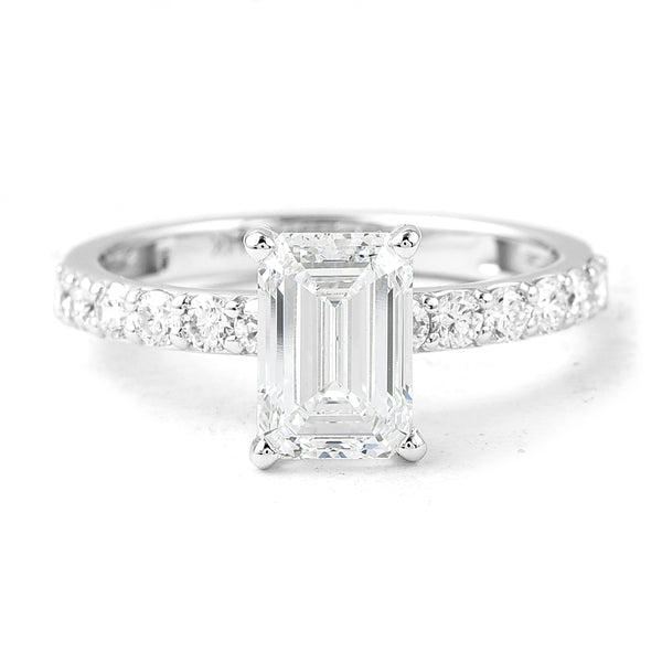 2.28 Carats Lab Grown Diamond 14K Gold Ring