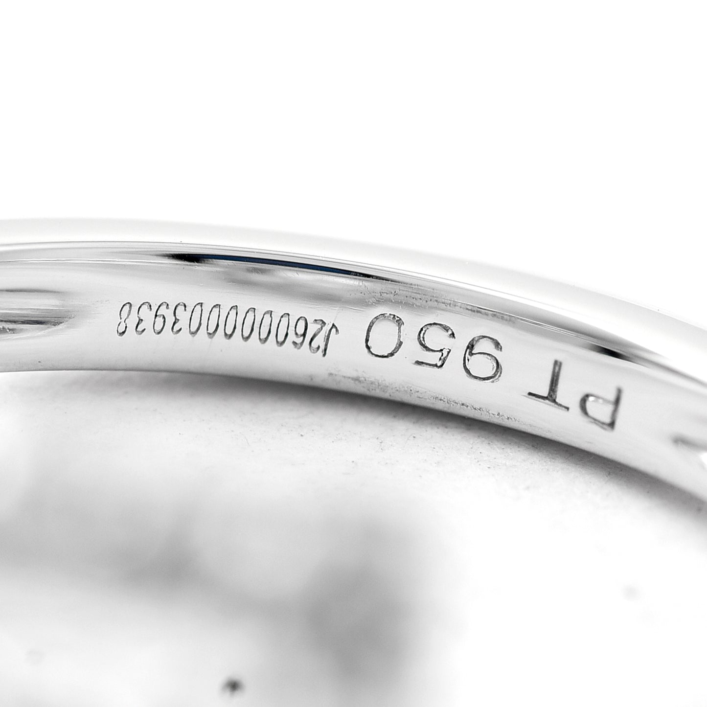 2.37 Carats Lab Grown Diamond 950 Platinum Ring